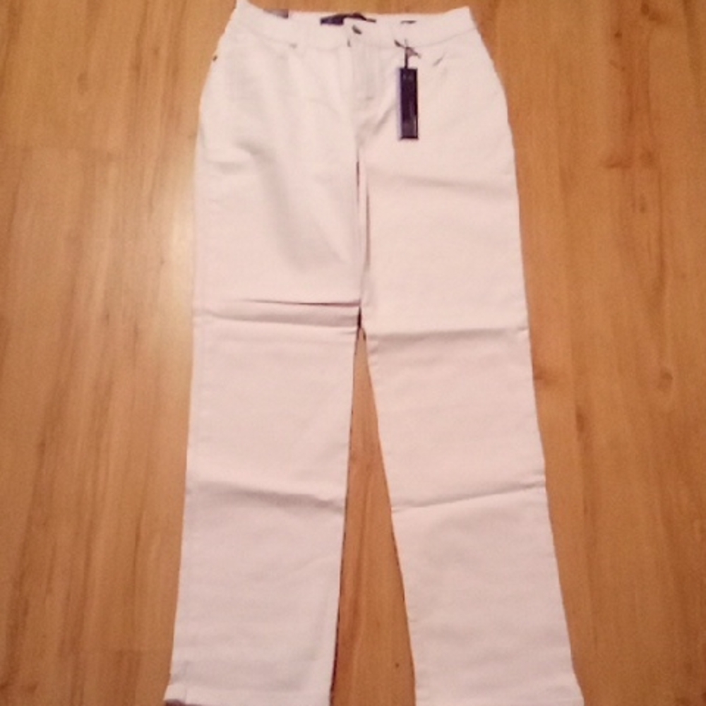 Gloria Vanderbilt Straight Leg Pink Jeans